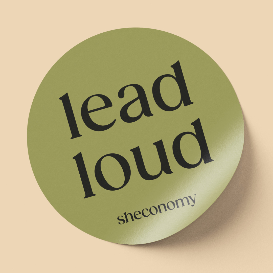 sheconomy Sticker